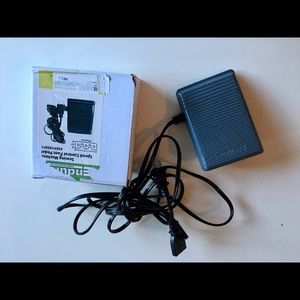 Electrónic Sewing Machine Foot Pedal Controller New